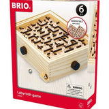 Labyrinthe Brio - Classique - Jeu d'adresse en bois cadeau bel objet cadeau - 12a - Rouge et Noir