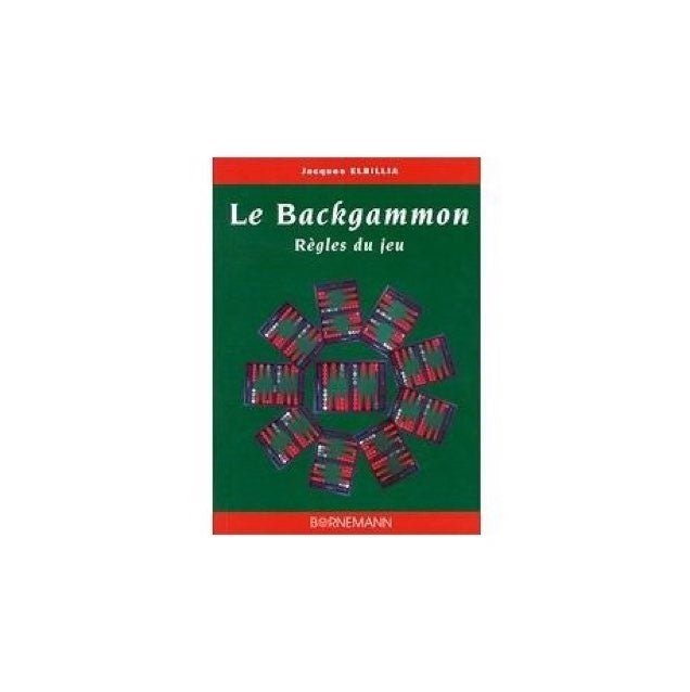 Le Backgammon - Bornemann - accessoire de backgammon - Rouge et Noir