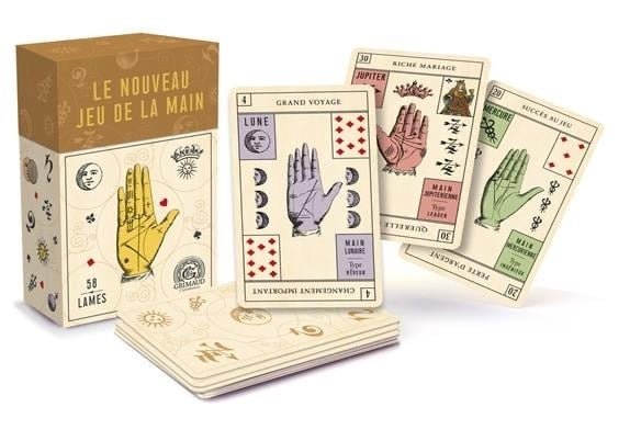 Le Nouveau Jeu de la Main - jeu divinatoire - Rouge et Noir
