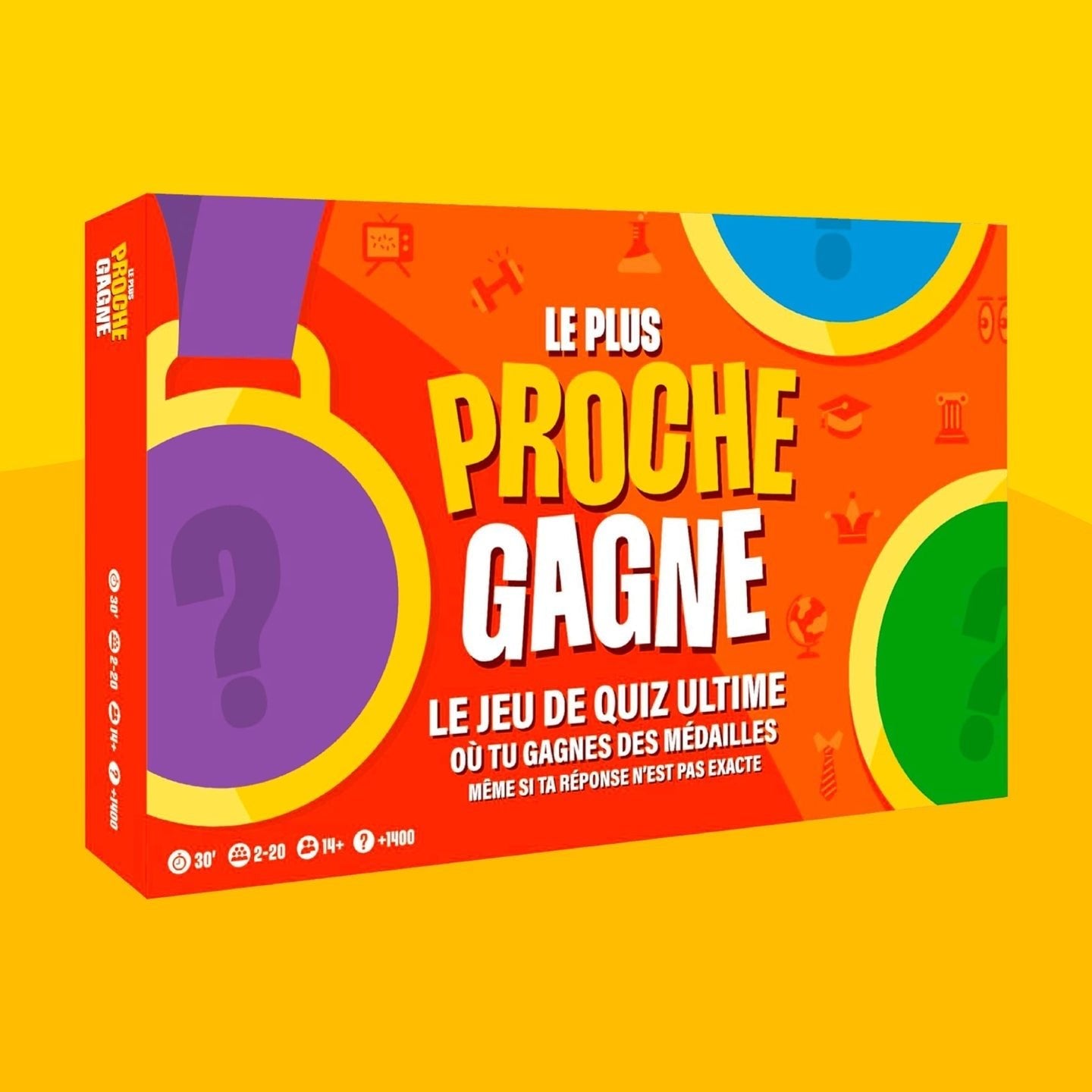 Le plus proche gagne - Jeu de questions - Rouge et Noir