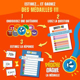 Le plus proche gagne - Jeu de questions - Rouge et Noir
