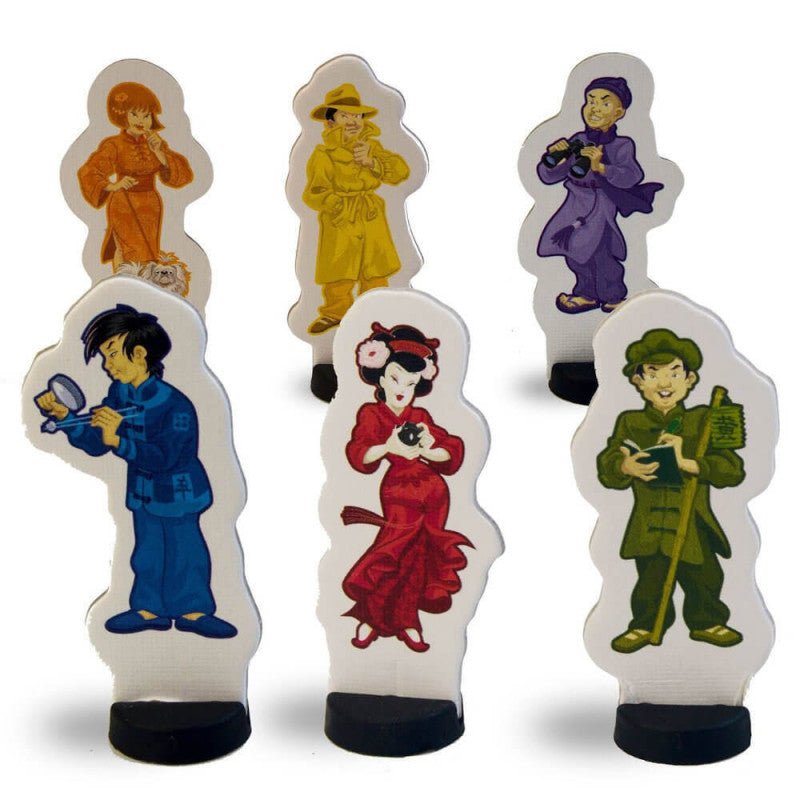 Les mystères de Pékin - Jeu de plateau de stratégie - Rouge et Noir