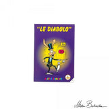 Livret Diabolo - Mode d'emploi Mister Babache - extérieur - Rouge et Noir