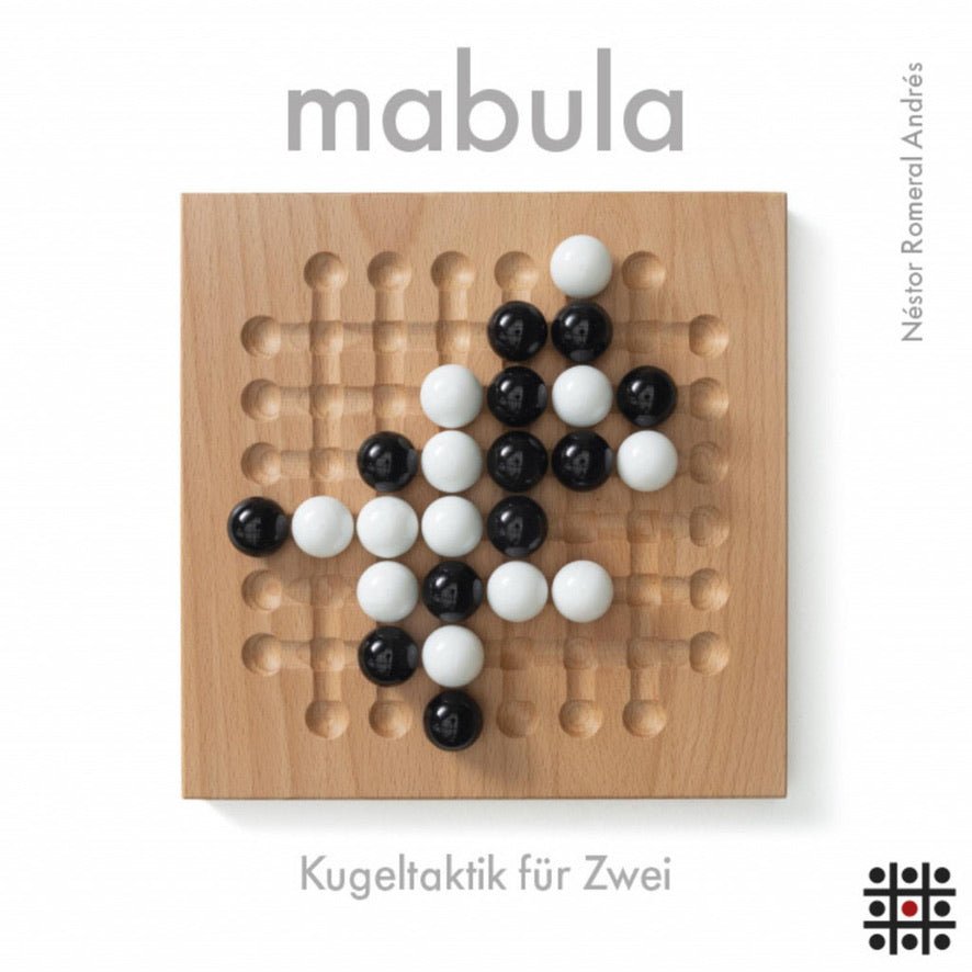 Mabula - jeu de plateau de stratégie à deux - Rouge et Noir