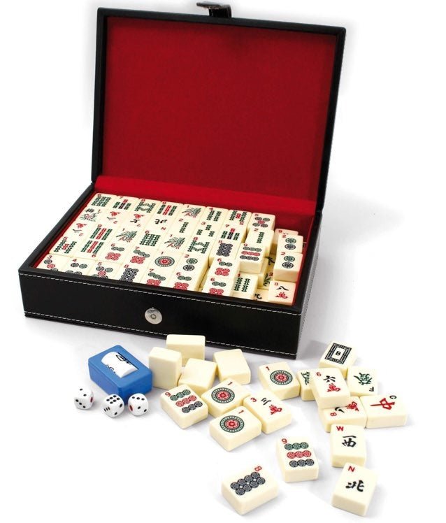 Mah - jong 4 As - jeu traditionnel jeu de mah - jong - Rouge et Noir