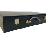 Mallette de 300 jetons - Bois - Sunshine - 14,5 gr - mallette de poker aluminium coffret de poker de luxe - Rouge et Noir