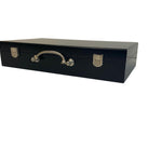 Mallette de 300 jetons - Bois - Sunshine - 14,5 gr - mallette de poker aluminium coffret de poker de luxe - Rouge et Noir