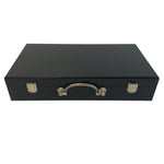 Mallette de 300 jetons - Bois - Sunshine - 14,5 gr - mallette de poker aluminium coffret de poker de luxe - Rouge et Noir