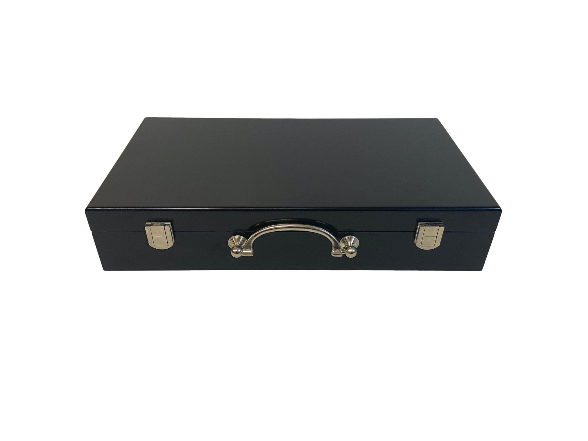 Mallette de 300 jetons - Bois - Sunshine - 14,5 gr - mallette de poker aluminium coffret de poker de luxe - Rouge et Noir