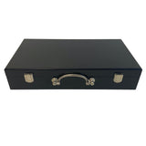 Mallette de 300 jetons - Bois - Sunshine - 14,5 gr - mallette de poker aluminium coffret de poker de luxe - Rouge et Noir