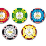 Mallette de 500 jetons - Liberty - mallette de poker aluminium - Rouge et Noir