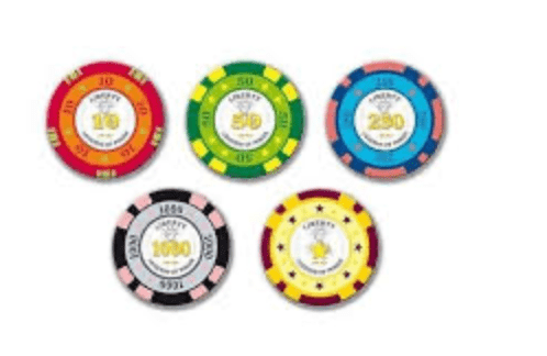Mallette de 500 jetons - Liberty - mallette de poker aluminium - Rouge et Noir