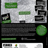 Micro Macro - Crime city - Full house - Jeu de plateau de stratégie coopératif - Rouge et Noir