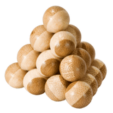 Mini casse - tête 3D en bois - Pyramide - Casse - tête en bois pyramide enfant - Rouge et Noir