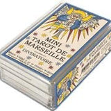 Mini Tarot de Marseille - jeu divinatoire - Rouge et Noir