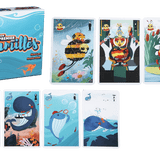 Mon premier jeu de familles - Cartes Enfants - Rouge et Noir