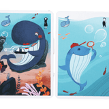 Mon premier jeu de familles - Cartes Enfants - Rouge et Noir