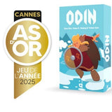 Odin - As d'or "Jeu de l'année" 2025 - Jeu de plateau de stratégie d'ambiance enfants cadeau - 12a As d'or - Rouge et Noir