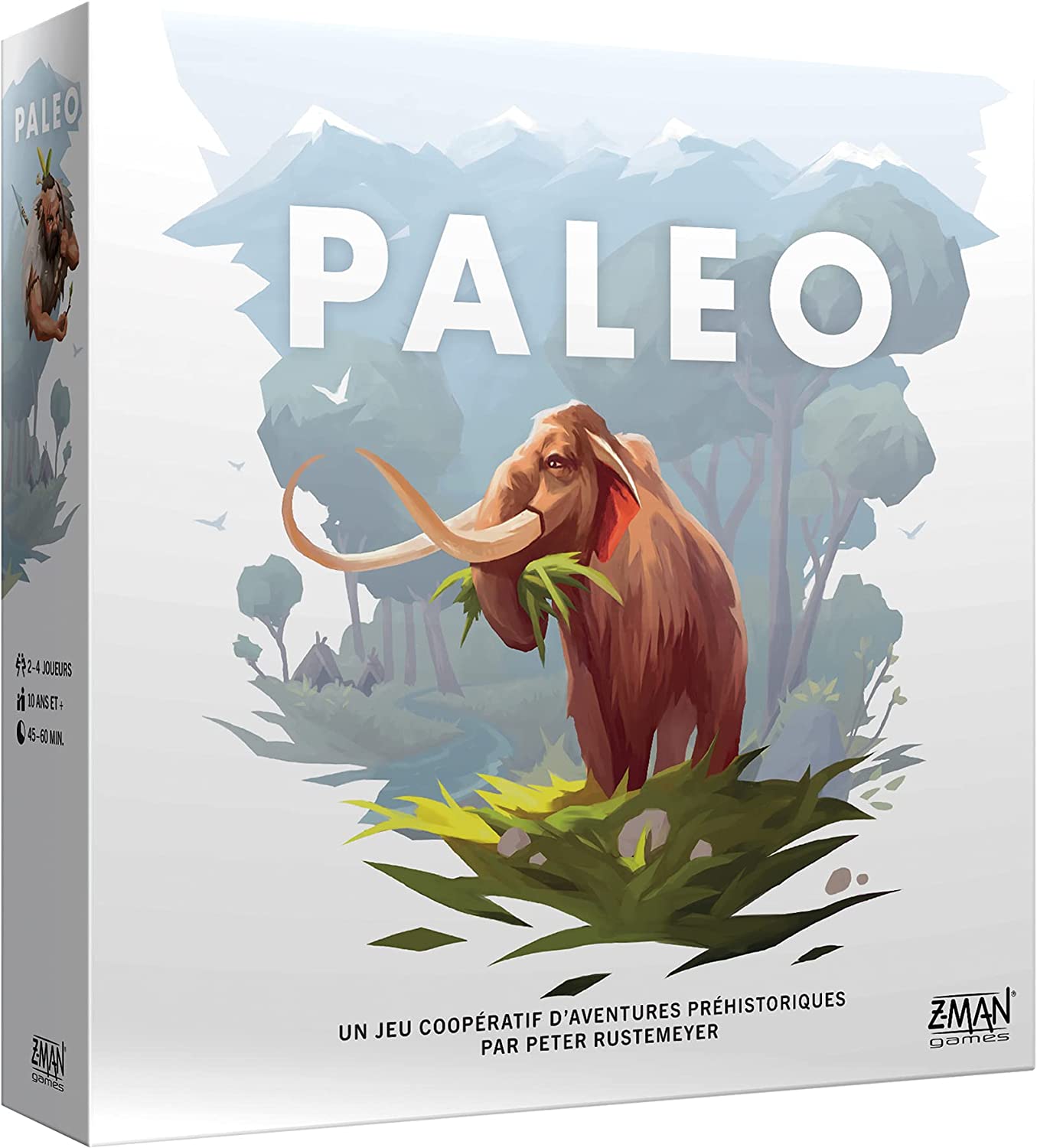 Paléo - Jeu de plateau de stratégie coopératif - Rouge et Noir