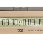 Pendule de backgammon - DGT 1006 Backgammon - accessoire de backgammon pendule de backgammon - Rouge et Noir