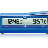 Pendule FIDE officielle - DGT 1500 - Bleue - accessoire d'échecs pendule d'échecs - Rouge et Noir