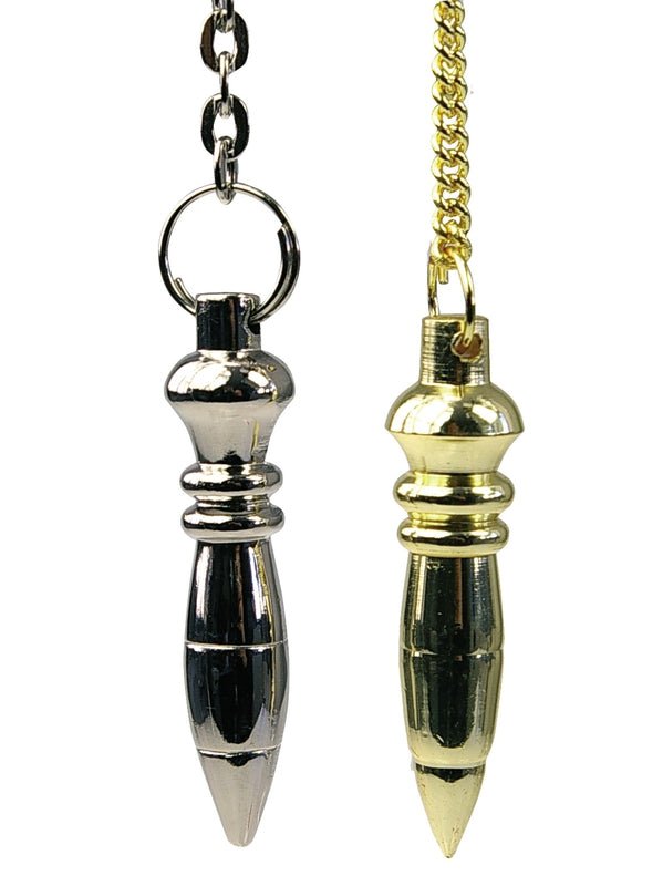 Pendule Laiton - Nil - Pendule divinatoire - Rouge et Noir