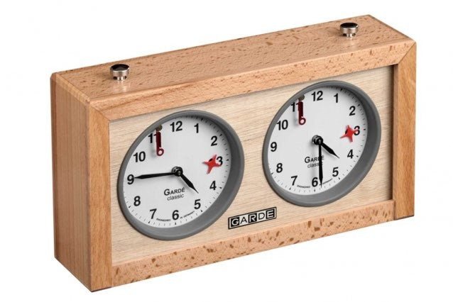 Horloge d'échecs Horloge Mécanique Classique en Bois et Plastique Noir Horloge d'échecs Horloge Mécanique Classique en Bois et Plastique Noir