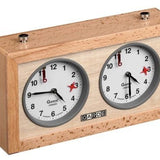 Pendule mécanique GARDE - accessoire d'échecs pendule d'échecs - Rouge et Noir