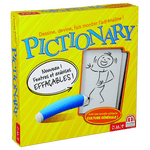 Pictionnary - Jeu de plateau d'ambiance et de vivacité - Rouge et Noir