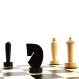 Pièces de jeu d'échecs Berliner - jeu d'échecs pièces d'échecs classiques figurines décoratives - Rouge et Noir