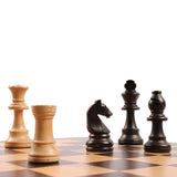 Pièces d'échecs en Buis CHAVET - Fabrication française - jeu d'échecs pièces d'échecs classiques - Rouge et Noir