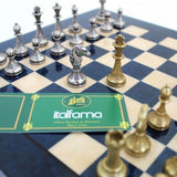 Pièces d'échecs en métal - Mignon - Fait à la main - jeu d'échecs pièces d'échecs classiques et décoratives - Rouge et Noir