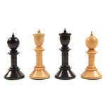 Pièces Northern Upright Buis - jeu d'échecs pièces d'échecs classiques figurines décoratives cadeau bel objet - Rouge et Noir