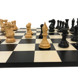 Pièces Ultime - Noires - jeu d'échecs pièces d'échecs classiques - Rouge et Noir