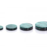 Pions de backgammon en acetate nacrés - Vert - Pions de backgammon cadeau bel objet - Rouge et Noir