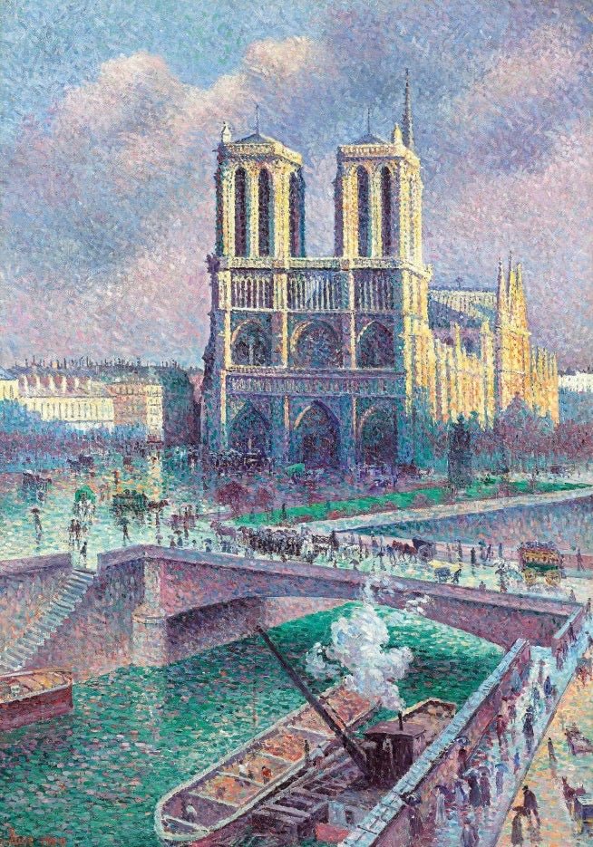 Puzzle Bois Michèle Wilson - 500 pièces - Notre - Dame de Paris - Luce - Puzzle en bois Michèle Wilson - Rouge et Noir