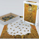 Puzzle Eurographics - 1000 p - Adèle Bloch - Bauer I - Klimt - Puzzle en carton - Rouge et Noir