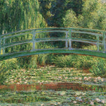 Puzzle Eurographics - 1000 p - La passerelle japonaise - Monet - Puzzle en carton - Rouge et Noir