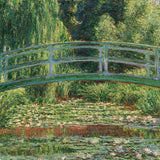 Puzzle Eurographics - 1000 p - La passerelle japonaise - Monet - Puzzle en carton - Rouge et Noir