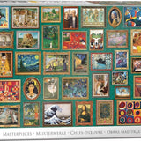 Puzzle Eurographics - 2000 p - Chefs - d'Oeuvre - Puzzle en carton - Rouge et Noir