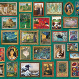 Puzzle Eurographics - 2000 p - Chefs - d'Oeuvre - Puzzle en carton - Rouge et Noir