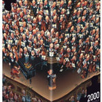 Puzzle Heye - 2000 p - Orchestre - Puzzle en carton autre - Rouge et Noir