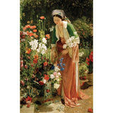 Puzzle MW - 350 p - Dans le jardin - LEWIS - Puzzle en bois Michèle Wilson - Rouge et Noir