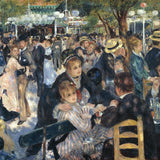 Puzzle MW - 750 p - Bal du moulin de la Galette - Renoir - Puzzle en bois Michèle Wilson - Rouge et Noir