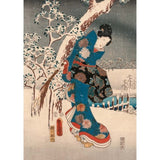Puzzle Piatnik - 1000 p - HIROSHIGE - CONTE DE GENJI - Puzzle en carton - Rouge et Noir