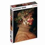 Puzzle Piatnik - 1000 p - L'été - Arcimboldo - Puzzle en carton - Rouge et Noir