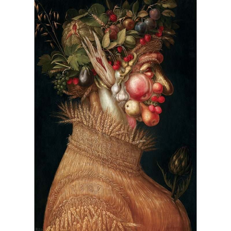 Puzzle Piatnik - 1000 p - L'été - Arcimboldo - Puzzle en carton - Rouge et Noir