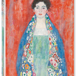 Puzzle Piatnik - 1000 p - Portrait de mademoiselle Lieser - Klimt - Puzzle en carton - Rouge et Noir