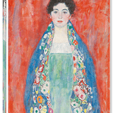Puzzle Piatnik - 1000 p - Portrait de mademoiselle Lieser - Klimt - Puzzle en carton - Rouge et Noir