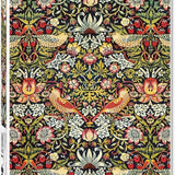 Puzzle Piatnik - 1000 p - Tapisserie, voleur de fraise, 1883 - William Morris - Puzzle en carton cadeau sénior adulte - Rouge et Noir